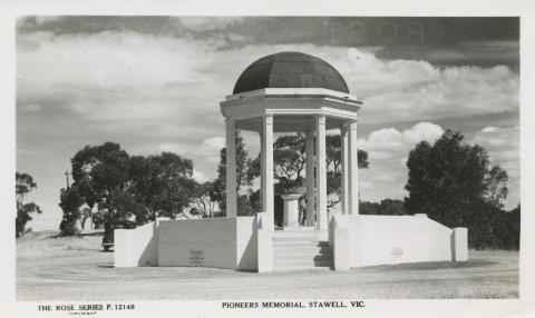 Pioneers Memorial, Stawell