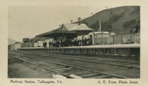 Railway Station, Tallangatta, 1916