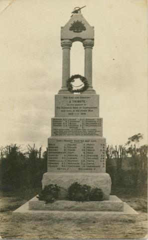 Templestowe WWI war memorial