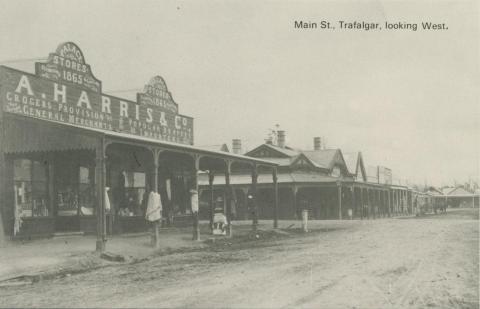 Main Street, Trafalgar, looking West