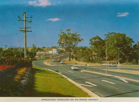 Approaching Traralgon on the Princes Highway