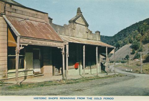 Historic Shops Remaining from the Gold Period, Walhalla