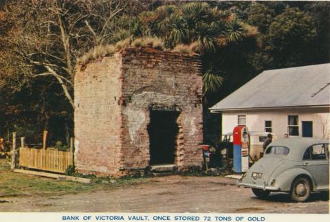 Bank of Victoria Vault, Once Stored 72 Tons of Gold, Walhalla