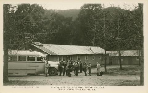 A View Near the Mess Hall, Bennett's Camp, Wandiligong