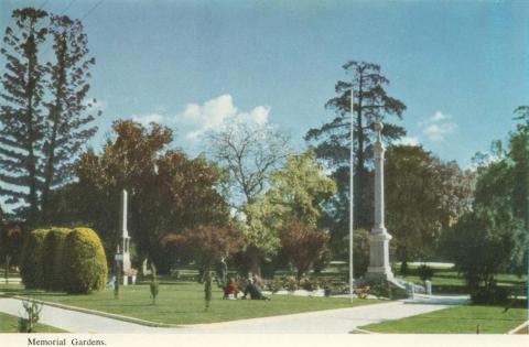 Memorial Gardens, Wangaratta