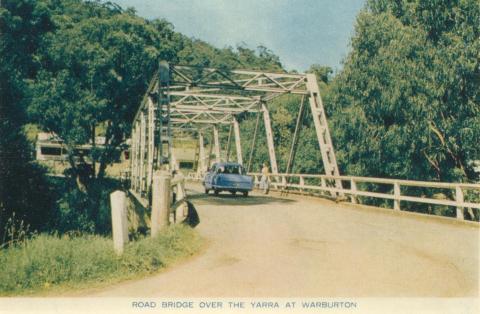 Road bridge over the Yarra at Warburton