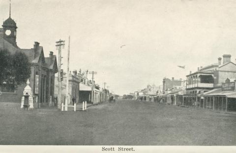 Scott Street, Warracknabeal, 1925