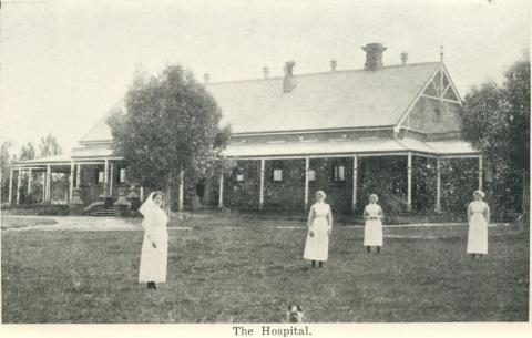 The Hospital, Warracknabeal, 1925