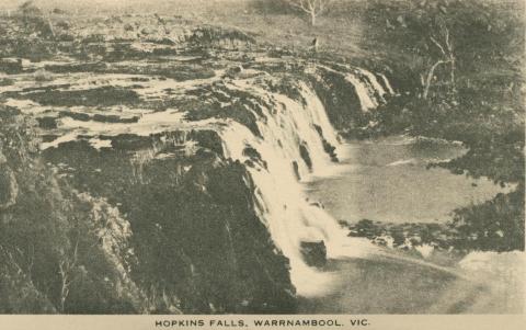 Hopkins Falls, Warrnambool, 1945