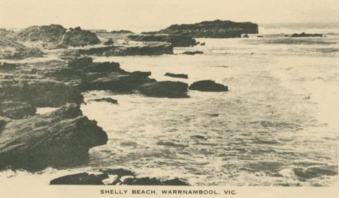 Shelly Beach, Warrnambool, 1945