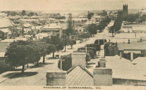 Panorama of Warrnambool, 1945