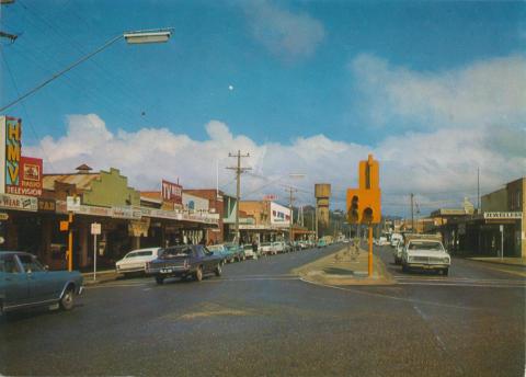 High Street, Wodonga, 1976