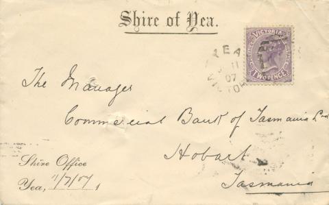 Shire of Yea, 1907