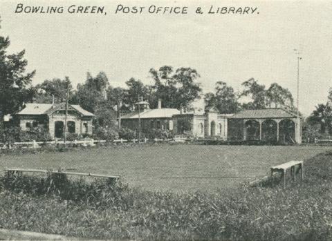 Bowling Green, Post Office and Library, Yea