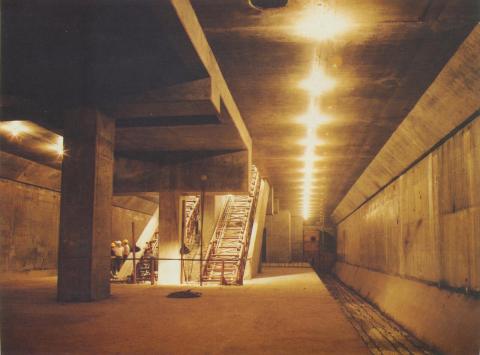 Museum Station, under construction 1971-82