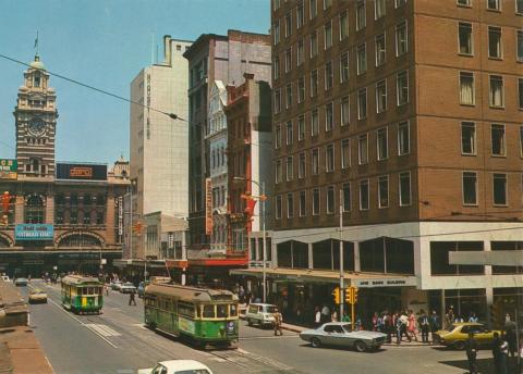 Elizabeth Street and Flinders Street, Melbourne