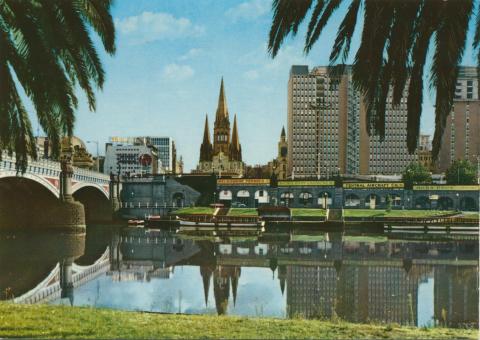 River Yarra, Melbourne, 1975