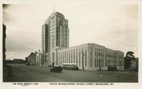 Police Headquarters, Russell Street, Melbourne