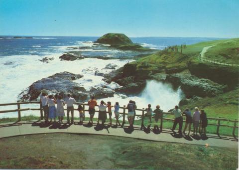 The blowhole and the nobbies, Ventnor, Phillip Island