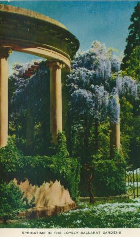 Ballarat Gardens, 1958