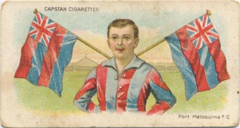 Port Melbourne Football Club, Capstan Cigarettes Card