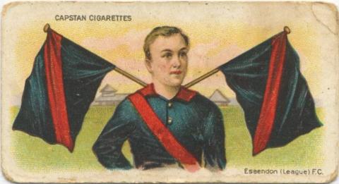 Essendon (League) Football Club, Capstan Cigarettes Card