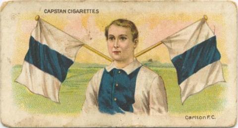 Carlton Football Club, Capstan Cigarettes Card