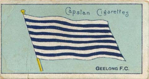 Geelong Football Club, Capstan Cigarettes Card