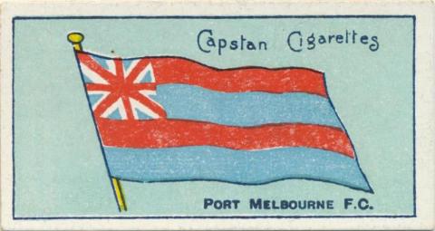 Port Melbourne Football Club, Capstan Cigarettes Card