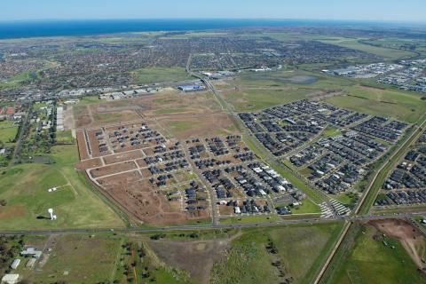 Aerial view, Williams Landing, 2013