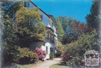 The attractive gardens at the Kooringa Guest House, Marysville