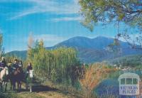 Horseriding and Mt Bogong from the Pondage Lake, Mount Beauty