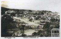 Panorama of Beechworth, c1910