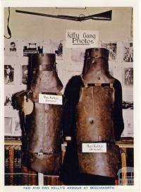 Ned and Dan Kelly's armour at Beechworth