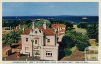 Queenscliff Post Office and view across Port Phillip Bay, 1964