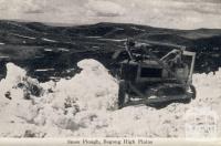 Snow plough, Bogong High Plains