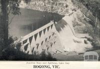 Junction Dam and spillway, Lake Guy,  Bogong