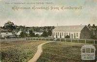 View of Camberwell, showing Catholic Church