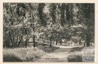 Scene in Castlemaine Gardens, 1915