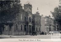 Town Hall and School of Mines, Castlemaine