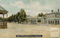 Post Office and Library, Creswick