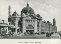 Central Railway Station, Melbourne, 1918