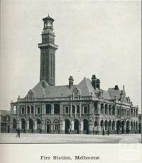 Fire Station, Melbourne, 1918