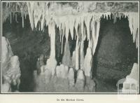 In the Buchan Caves, 1918