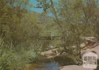 Bridge at the entrance to Wonderland, Grampians