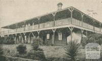 Mountjoy Boarding House, Mount Dandenong, 1918-20