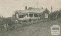 Wattle Vale Boarding House, Gembrook, 1918-20