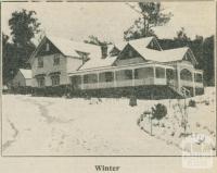 Kooringa Boarding House (Winter), Marysville, 1918-20