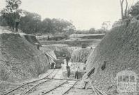 Clay Deposit at Vermont, which provides raw materials for Brunswick Works, 1927