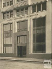 Royal Insurance Building, lower section of the façade, Melbourne, 1940